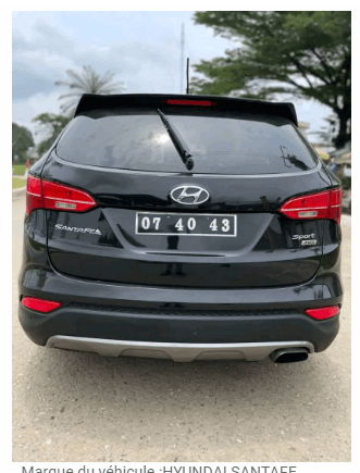 HYUNDAI SANTAFE ANNÉE 2016 — Photo 1