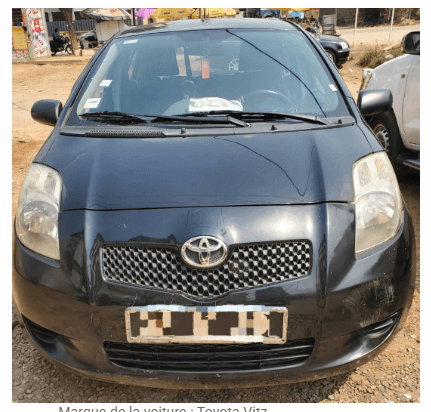 TOYOTA YARIS. ANNÉE 2008